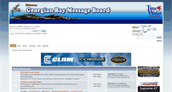 Desktop Screenshot of georgianbaymessageboard.com